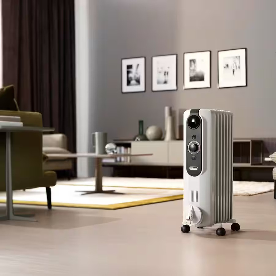 De'Longhi RadiaS Easytronic TRRSE0715 Ölradiator in Weiß, freistehend - Bild 2