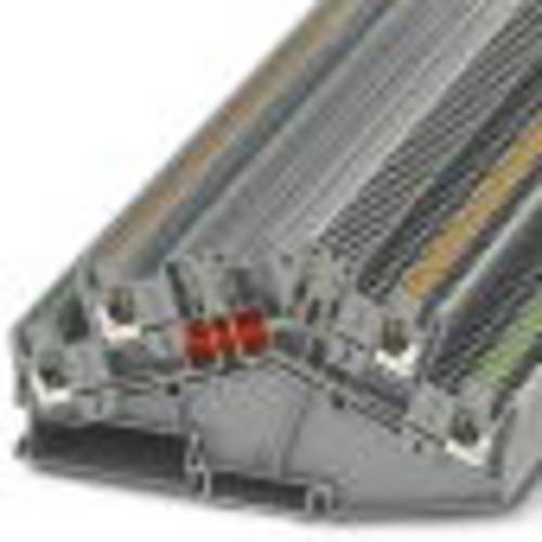 Phoenix Contact 3210402 Trennklemme mit Push-Lock-Federanschluss, Grau, 50 Stück - Bild 1