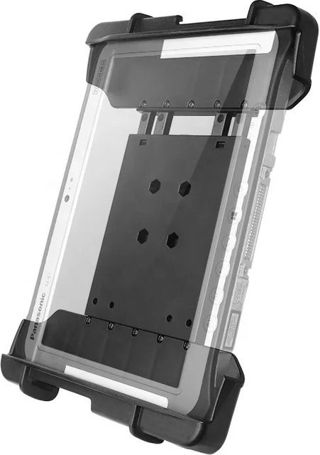 Robuster Tablet-PC-Halter für Panasonic FZ-G1 (10 bis 11 Zoll), tragbarer Mehrwinkel-Betrachtungsständer in Schwarz - Bild 1