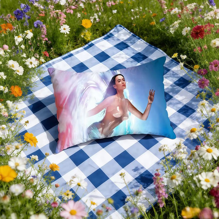 Singer K-Katy P-Perry Dekorativer Kissenbezug für Sofa und Wohnzimmer - Bild 3