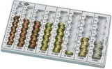 WEDO Geldzählbrett ECO II in Grau und Multicolour aus Kunststoff - Bild 1