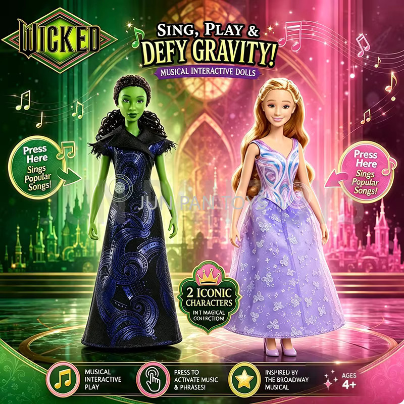 Hot Toys Wicked Glinda Elphaba, Modepuppe, mit Sound, ab 4 Jahren - Bild 3