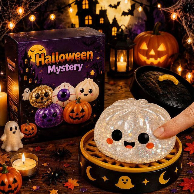 Binchi Outdoor Equipment Halloween Geist Knetmusik Witz Brötchen, Spielzeug, ab 14 Jahren - Bild 1