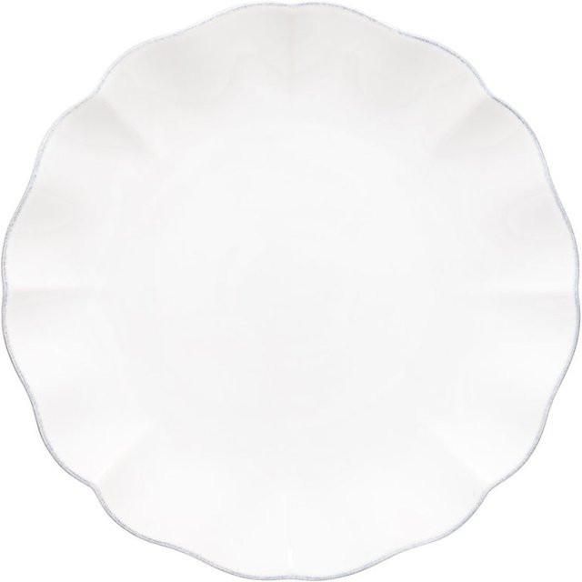 Costa Nova Essteller aus Steinzeug, Weiß, Rund, Durchmesser: 28,2 cm, Höhe: 3,1 cm, 12er Pack - Bild 1
