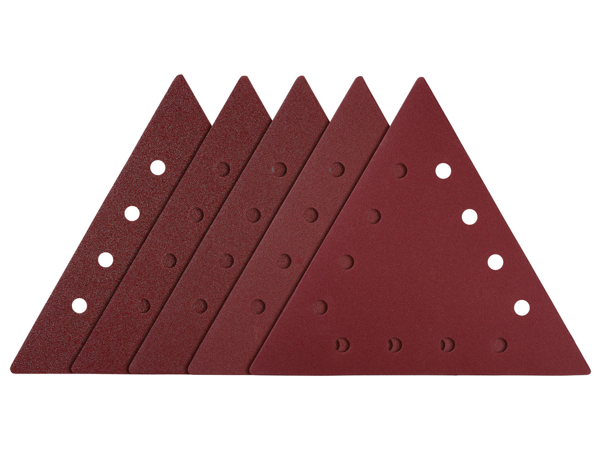 Parkside Schleifpapier-Set für Holz, 20-teilig, Rot - Bild 2