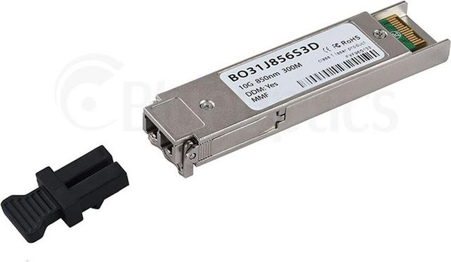 BlueOptics Kompatibler Extreme Networks 10G-XFP-SR-EN XFP Transceiver, LC-Duplex, 10GBASE-SR, Multimode Fiber, 850nm, 300M, DDM, Farbe: Silber - Bild 1