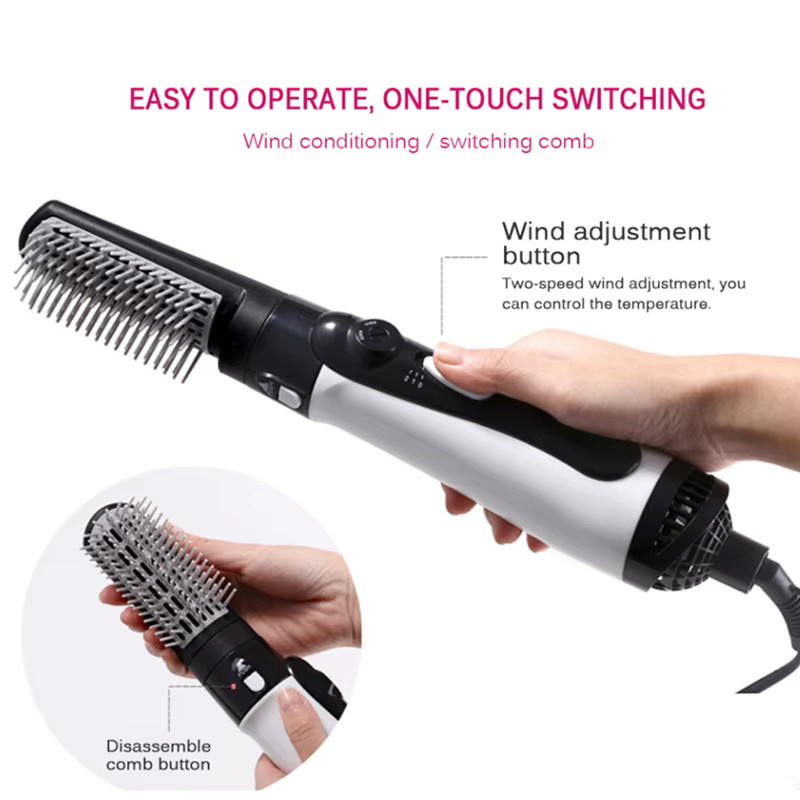 3-in-1 Heißluft-Styling-Tool, Haartrockner, Lockenwickler und Glätter - Bild 3