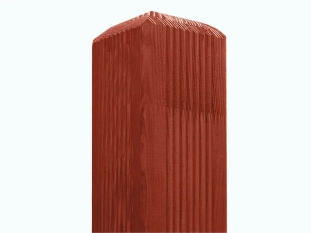 Woodtex Zaunpfosten Kiefer Braun für Ronda und Dune - Bild 1