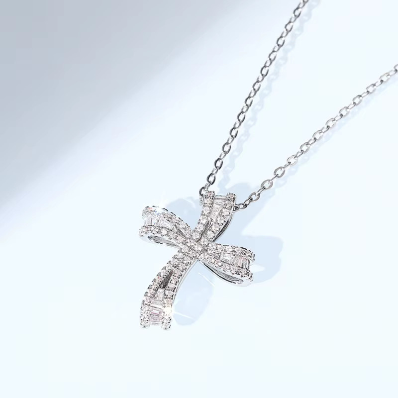 Huitan Halskette, Silber, Zirkonia, Damen - Bild 2