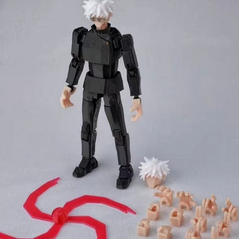 9l3d Lucky13 Dummy13 T13 Multi-Gelenk Sammlerfigur Jujutsu Kaisen Fushiguro Toji und Satoru Gojo Actionfigur - Bild 2
