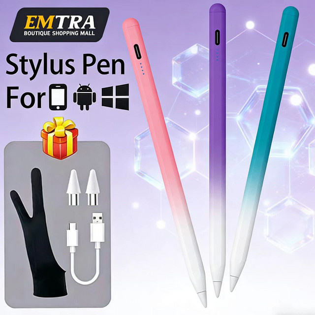 EMTRA Universal Stylus Pen für Android und Windows Tablets kompatibel mit kapazitiven Displays für Samsung, Huawei und Xiaomi - Bild 1