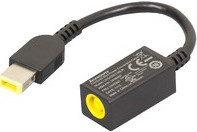 Lenovo ThinkPad Slim Power Conversion Cable Stromkabel in Schwarz für ThinkCentre Edge 92z, 93, M32, M71z, M72z, M83, M93, M93p, M93z (03X6261) - Bild 1