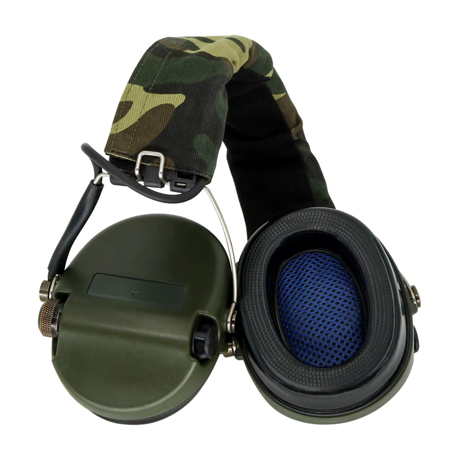 TCIHEADSET Taktische Airsoft SORDINIPSC Kopfhörer mit elektronischem Gehörschutz und Noise Reduction in Schwarz oder Grün - Bild 3