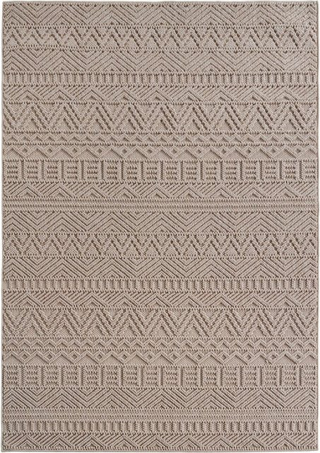 Ayyildiz Flachgewebeteppich Helix Beige B/H/L: 120 x 0,7 x 170 cm - Bild 1