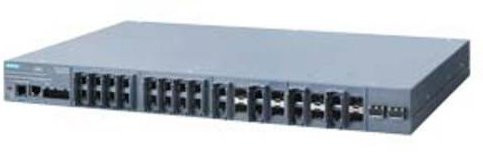 Siemens Industrial Ethernet Switch 6GK5526-8GR00-4AR2 in Grau mit 10/100/1000 Mbit/s und 1 Gbit/s LAN - Bild 1