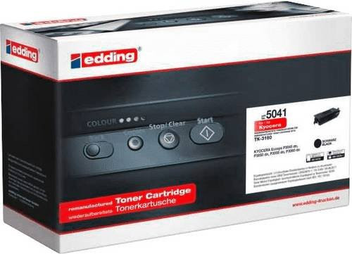 Edding Tonerkartusche kompatibel mit Kyocera TK-3160, Schwarz, 12500 Seiten - Bild 1