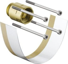 Hansgrohe Axor Verlängerung für Elektronikmischer zur Wandmontage in Gold, 25mm - Bild 1