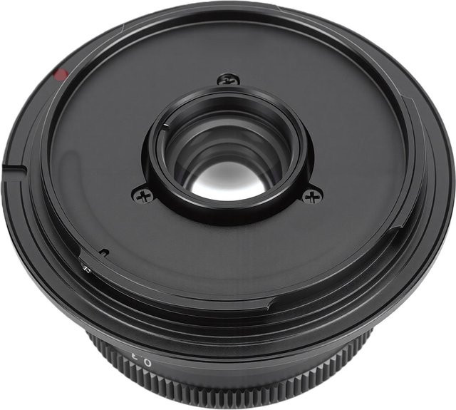 TOMTOP 25mm F 1.8 Festbrennweite Objektiv für Canon RF APS-C Kameras, Manuelle Fokus, Schwarz - Bild 1