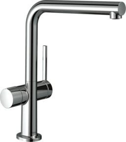 Hansgrohe Spültisch-Einhebelmischer Talis M54 mit Geräteabsperrventil und 1jet in Chrom - Bild 1