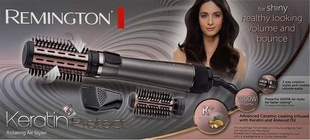 Remington Keratin Protect rotierende Warmluftbürste, Damen - Bild 3