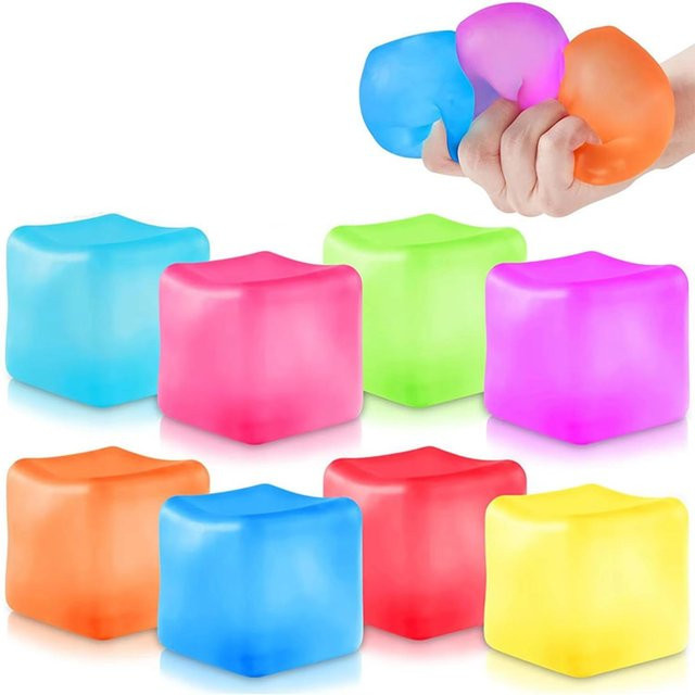 Yiran bag Fidget Eiswürfel Slow Rising Bälle, 1-teiliges Set - Bild 1