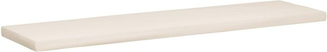 CLP Sitzkissen Outdoor für Gartenbank aus wetterfestem 600D Oxford-Gewebe mit Schaumstoffpolster und Reißverschluss, Höhe: 8 cm - Bild 1