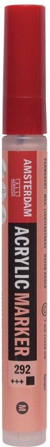 AMSTERDAM Acrylmarker in Neapelgelb und Hellrot mit 3-4mm Strichstärke - Bild 1