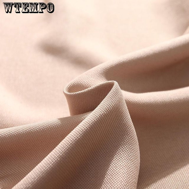 WTEMPO Verdunkelungsvorhänge Set aus 2 Stück in Beige, thermoisolierend und schalldämmend, Breite: 150 cm, Höhe: 270 cm - Bild 1