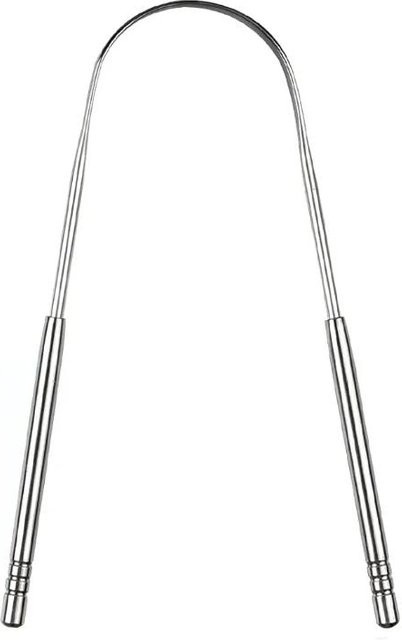 Binchi Health Electronics Zungenschaber aus Edelstahl, Mundpflege - Bild 1