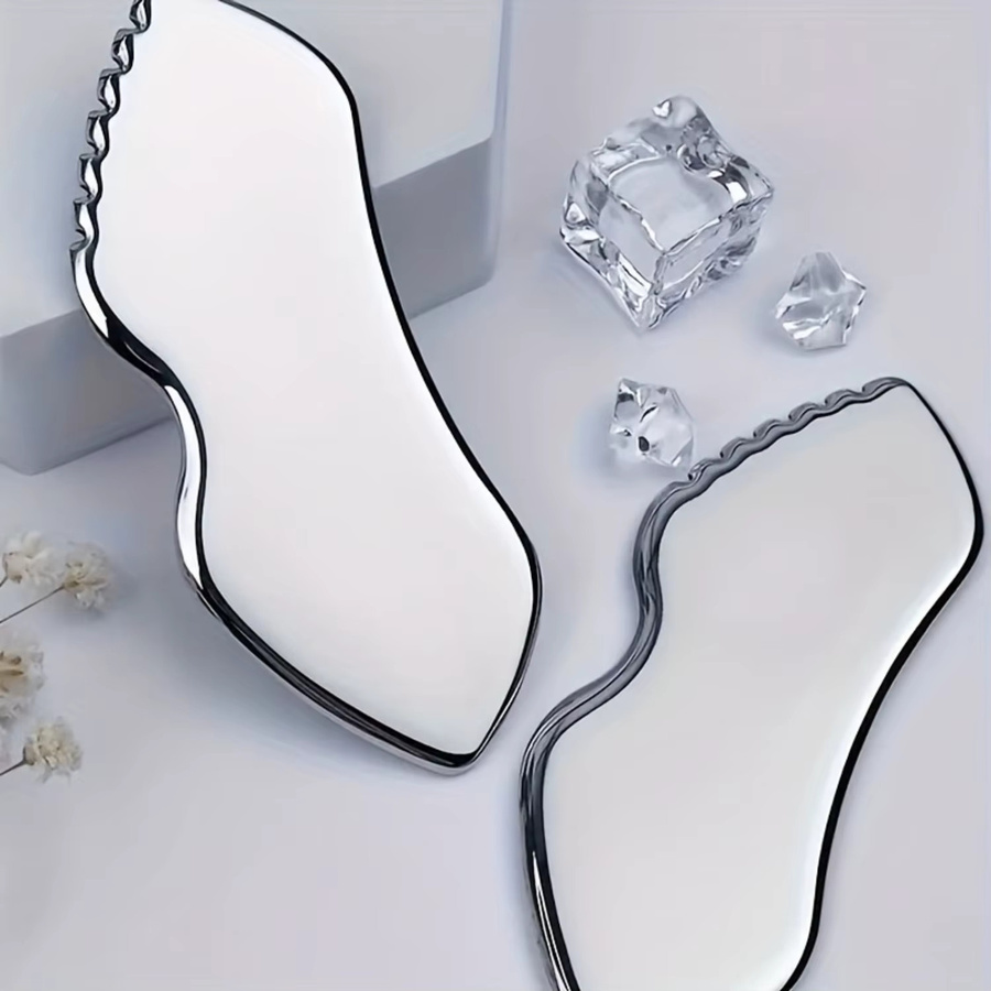 DUTRIEUX Silikon-Gesichts-Eisrolle & Guasha-Massagegerät, Unisex, Gesicht - Bild 2