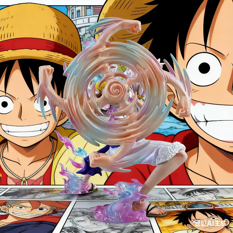 Bandai One Piece Luffy, Actionfigur, 19 cm, Kunststoff - Bild 3