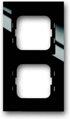 Busch-Jaeger 2-fach Rahmen in Schwarz (RAL 9005) - Bild 2