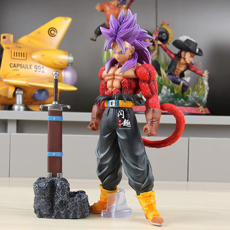 Bandai Dragon Ball Trunks Super Saiyan 4, PVC-Figur, 29cm - Bild 2