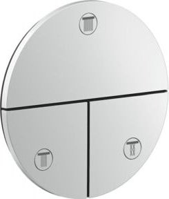 Hansgrohe Axor ShowerSelect ID UP Unterputz-Ventil für 3 Brauseausläufe, rund, Brushed Bronze - Bild 1
