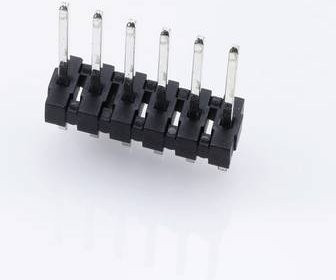 Molex Stiftleiste Standard Schwarz mit 6 Polen und 3.96 mm Rastermaß - Bild 1