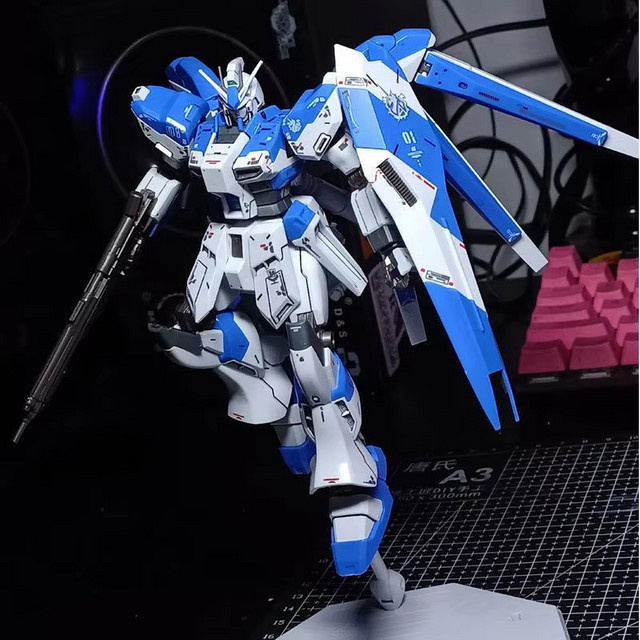 Bandai XFS Maßstab HG Hi NU Mecha Bausatz, Roboter Actionfigur - Bild 1