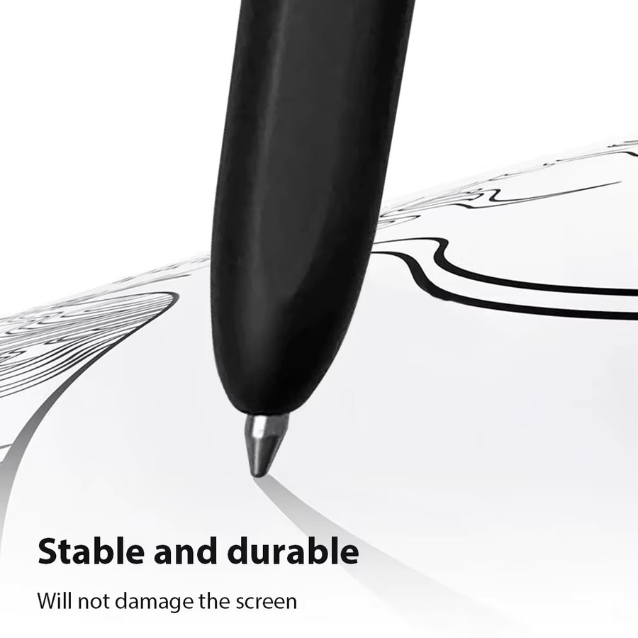 qukam Ersatz-Stylus-Bleistiftspitzen aus Metall in Silber für Samsung Galaxy Tab S7 FE S8+ S8 S9 S23, druckempfindlich mit 4096 Druckstufen - Bild 5