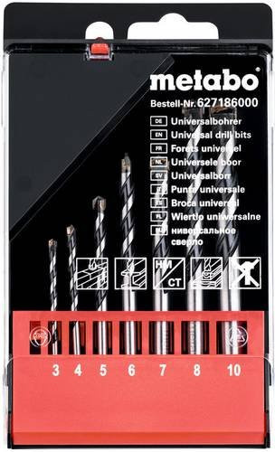 Metabo Universal-Bohrersortiment 7-teilig mit Carbide-Spitzen für Metall, Stein, Beton, Holz und Mauerwerk - Bild 1