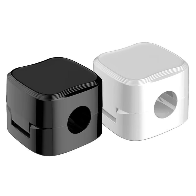 6er Set Magnetische Kabel Organizer in Weiß, Einstellbare Kabel Clips zur Kabelmanagement-Organisation unter dem Schreibtisch - Bild 4