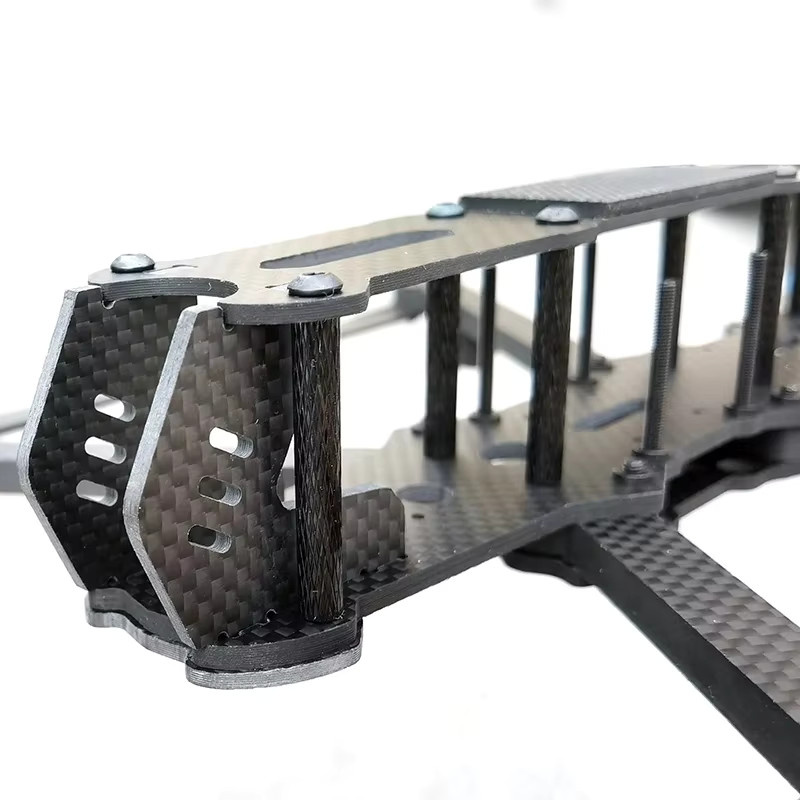 Mark4 V2 Carbonfaser-Rahmenset für FPV Freestyle RC Racing Drohnen in Schwarz, Radstand: 367mm, 387mm oder 427mm - Bild 2