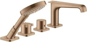 Hansgrohe Axor Citterio E Duschset mit Thermostat in Roségold - Bild 1