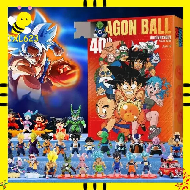 Bandai Dragon Ball 40. Jahrestag Adventskalender, Blindbox Figur Spielzeug - Bild 1