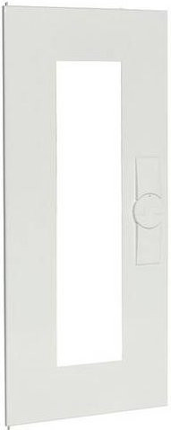 Hager FZ108N Tür aus Stahl in Weiß und Transparent, Breite: 26,9 cm, Höhe: 61,9 cm - Bild 1