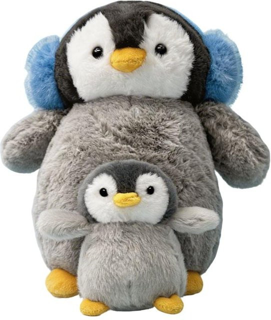Binchi Fitness Kawaii Eisbär Meeresschildkröte Pinguin Plüschtiere, 1-teiliges Set, schwarz - Bild 1