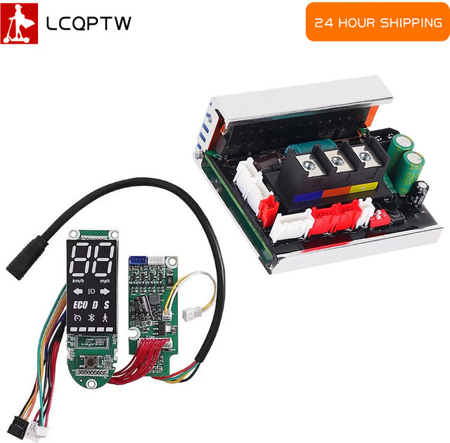 Ninebot MAX G2 Kombinationsset aus Armaturenbrett und Controller mit LED-Anzeigetafel in Gelb - Bild 1