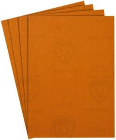 Klingspor Schleifbogen PL 31 B in Orange mit Korn 180, B/H: 23,0 x 28,0 cm - Bild 1