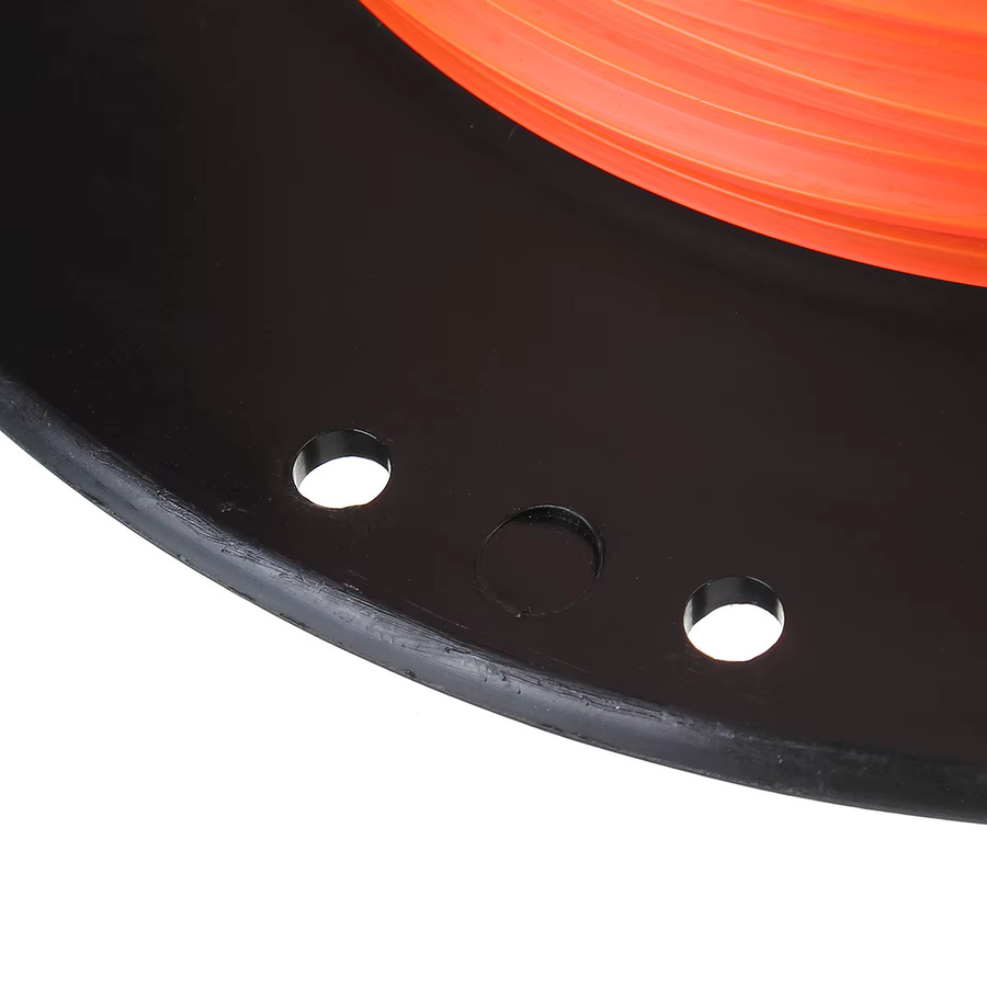 DAZZLEEX Trimmerdraht Orange Rund für Stihl Rasentrimmer und Bürstenmäher - Bild 6