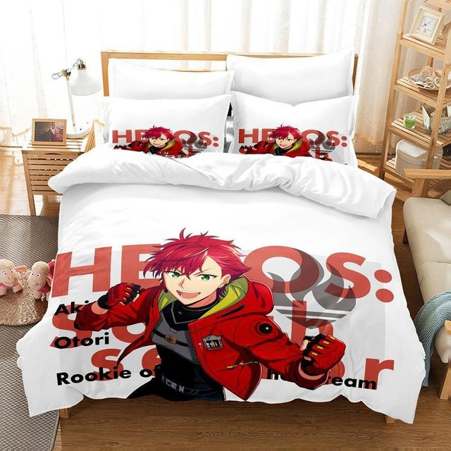 Creative Homewares HELIOS Rising Heroes 3D Cartoon Bettwäscheset mit Bettbezug und Bezügen, EU Single, B: 135 cm, L: 200 cm - Bild 1