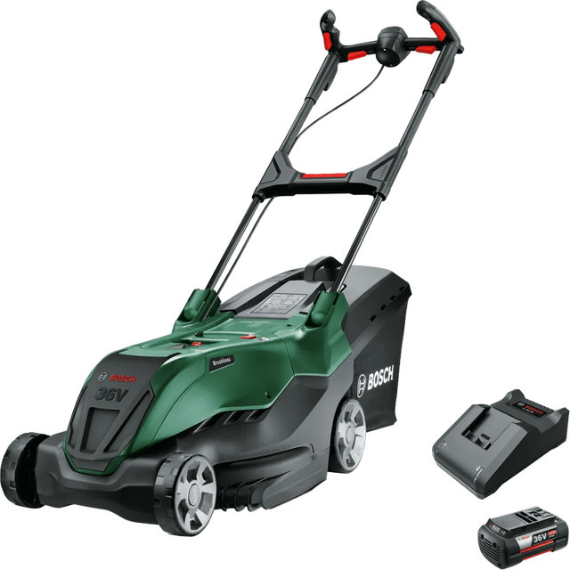 Bosch AdvancedRotak 36V-40-650 Akku-Rasenmäher in Grün/Schwarz mit 36V Akku - Bild 3
