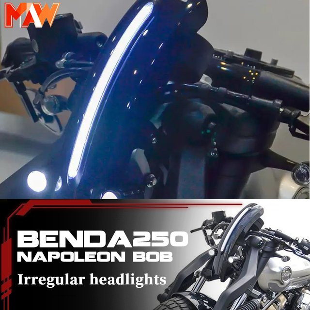 BENDA Napoleon Bob 250 ROCK 250 LED-Scheinwerfer in Schwarz - Bild 1
